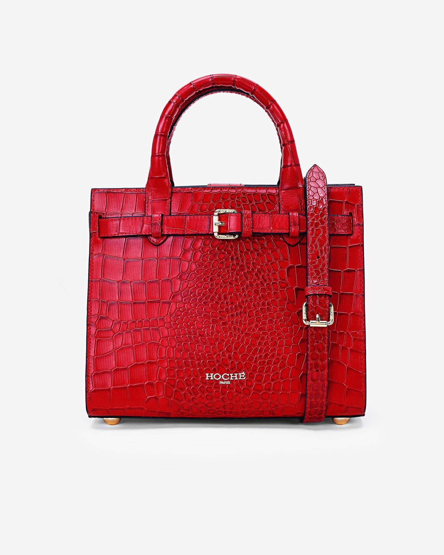 SEATTLE MINI RED CROC TOTE