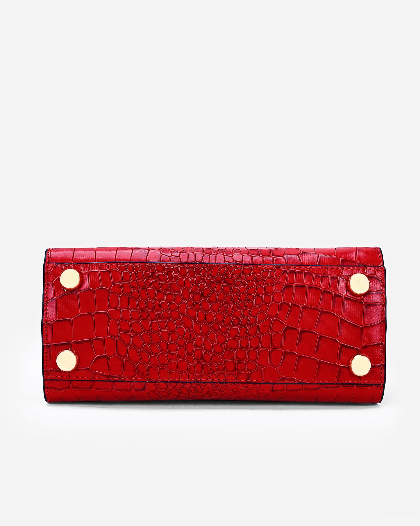 SEATTLE MINI RED CROC TOTE