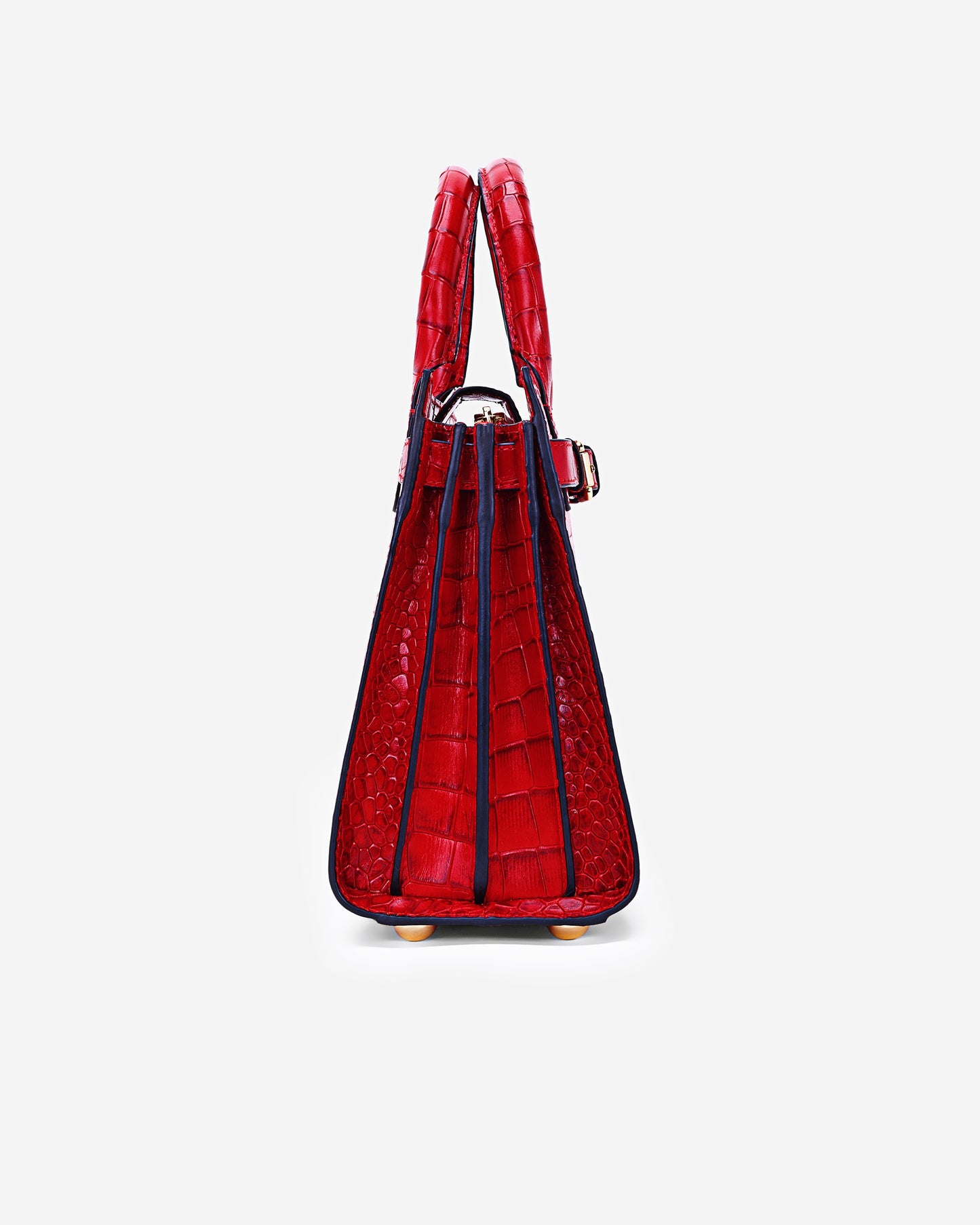 SEATTLE MINI RED CROC TOTE