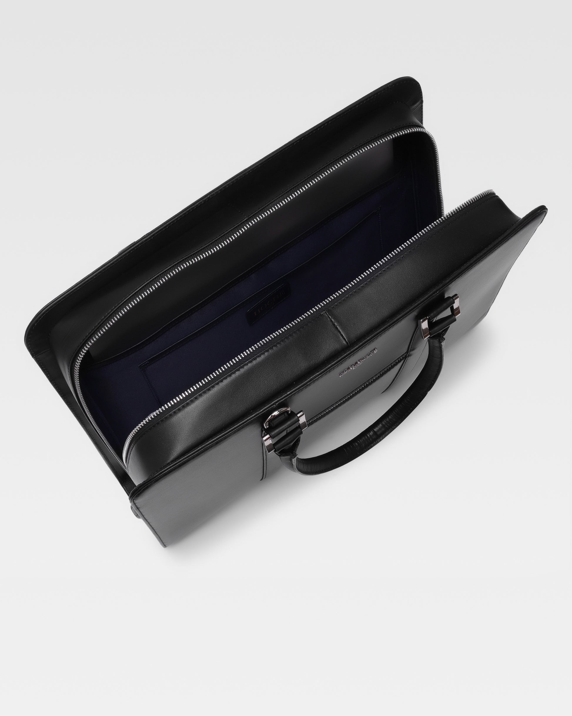 Pinnacle pro genuine leather bag for laptop in india. Dedicated padded laptop compartment for safety.