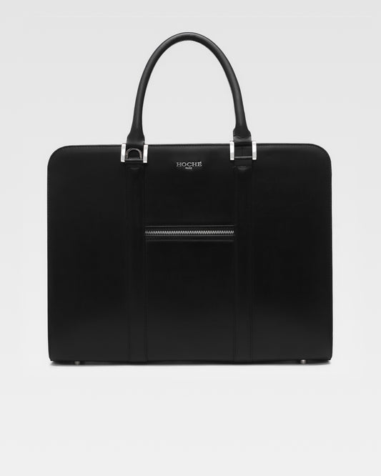 Pinnacle Pro Leather Laptop Bag for Men – Business Briefcase – Hoche Paris