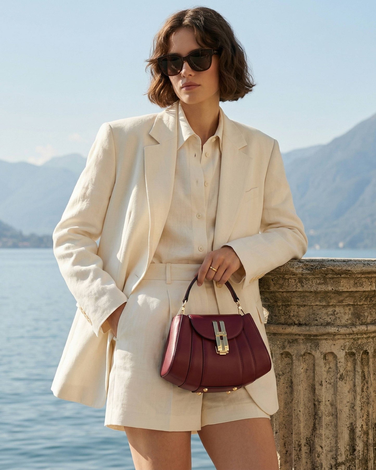 MICRO BRIOCHE TOP HANDLE BAG