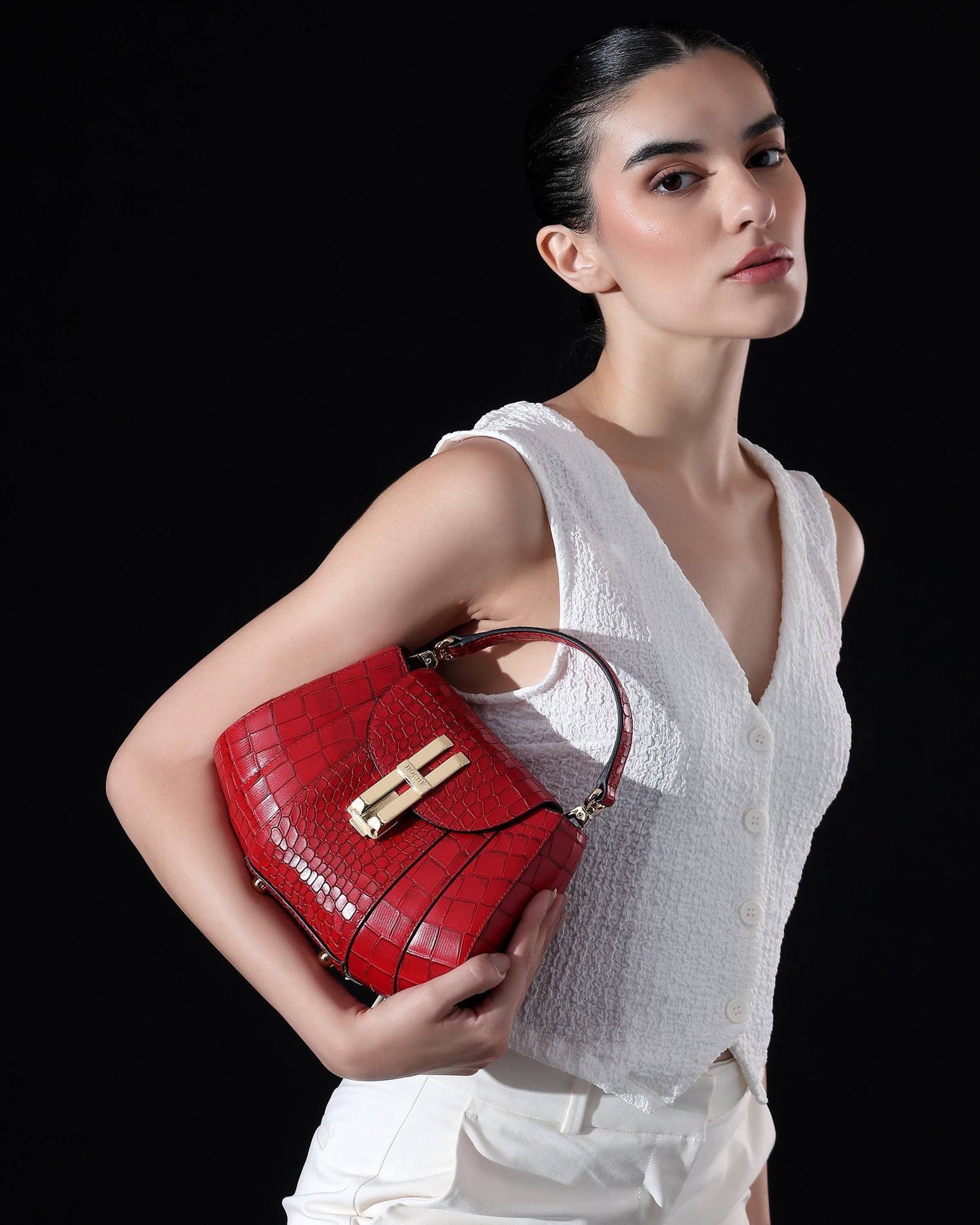 MICRO BRIOCHE TOP HANDLE BAG