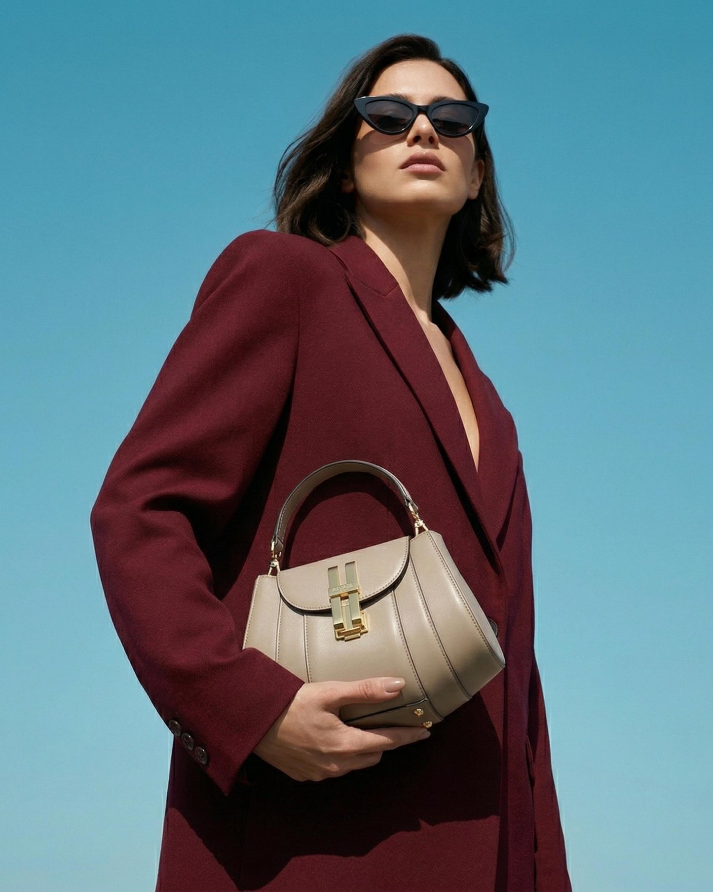 MICRO BRIOCHE TOP HANDLE BAG